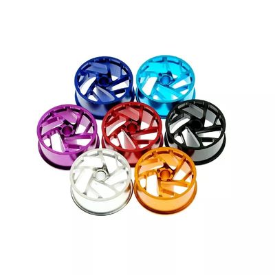 Good Appearance Colorful Metal CNC Machining Aluminium Alloy Wheels Prototype Parts