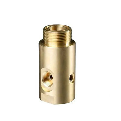 High Precision Copper CNC Turning Products Custom CNC Lathe Service Part Brass SS Aluminium Metal Machined Part